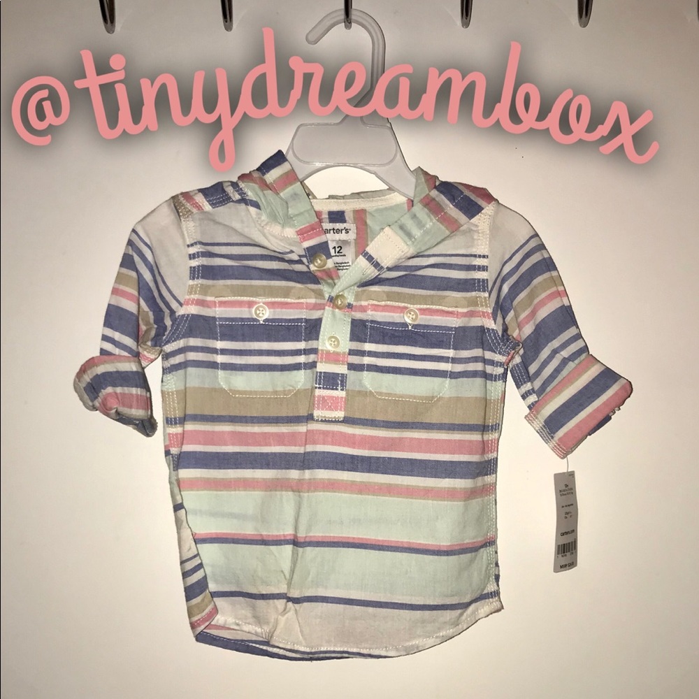 Carters Linen textured Pullover 🌼SpringWear🌼